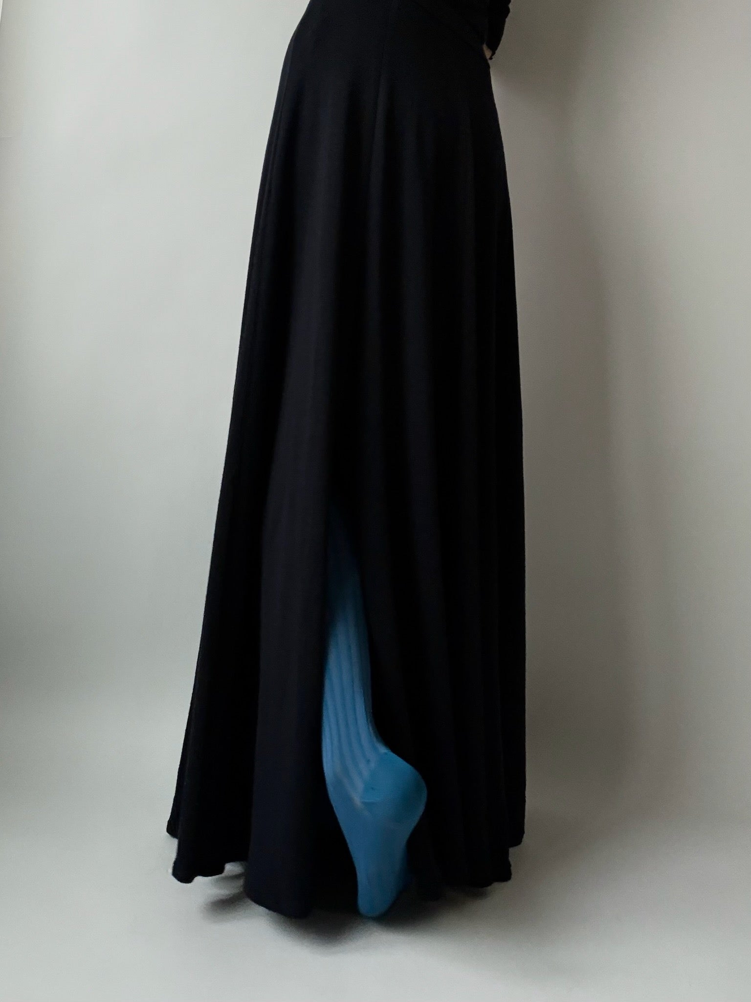 4slit maxi skirt_HAND MADE byMW