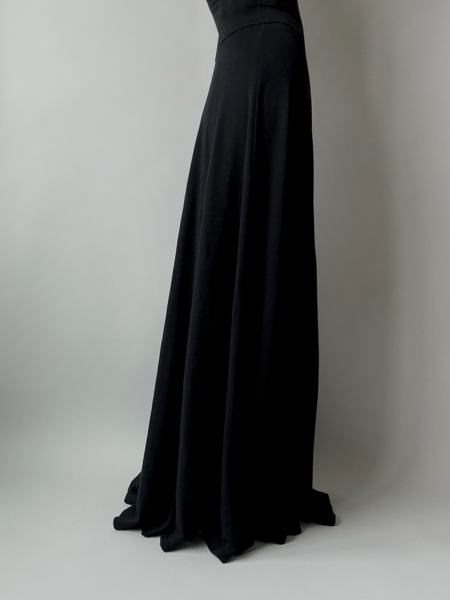 4slit maxi skirt_HAND MADE byMW