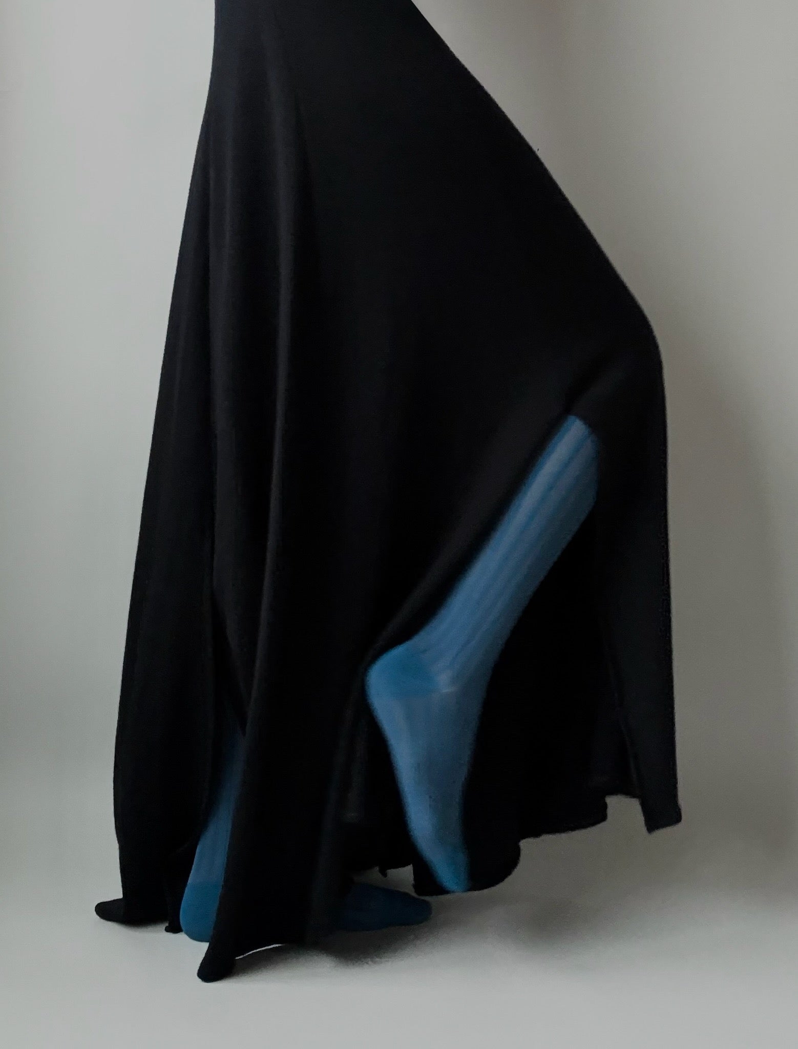 4slit maxi skirt_HAND MADE byMW